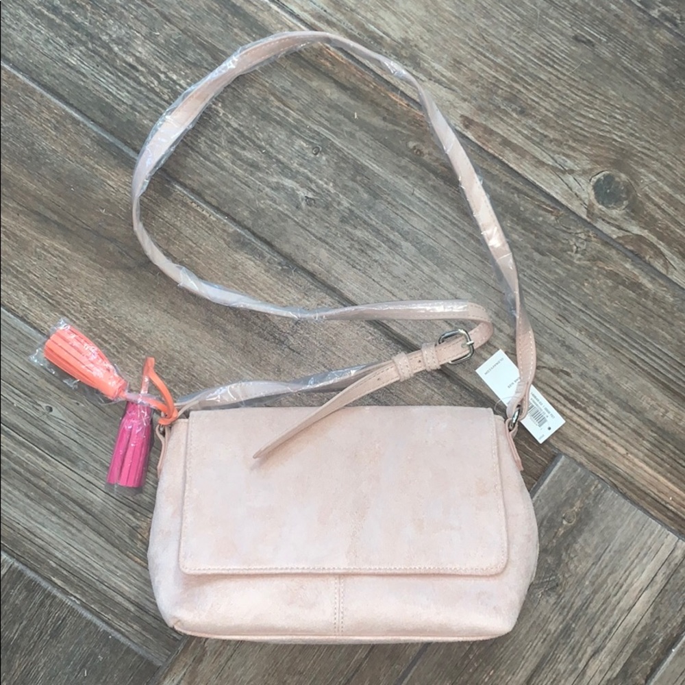 Suede tote